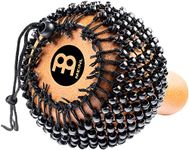 Meinl Percussion Fiberglas Cabasa Instrument - Shaker Instrument with Bead Chain - Adjustable Net - Fiberglass, Brown (CA7BR)