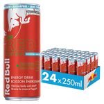 Red Bull Energy Drink, Watermelon, Sugarfree, 250ml (24pk)