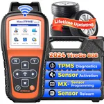 OTOFIX TireGO 808 TPMS Programming Tool, 2024 Newest WiFi TPMS Scan Tool Relearn Activate All TPMS Sensors, Program MX-Sensor (315/433MHz),TPMS Diagnostics & Reset, One Click Free Updating