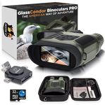 CREATIVE XP Digital Night Vision Binoculars for Complete Darkness - GlassOwl Infrared Night Vision Goggles for Hunting, Spy and Surveillance