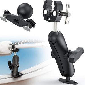 YFY Heavy Duty Trolling Motor Stabilizer-Quick Release, for RAM Mount Trolling Motor Stabilizer, Versatrack, Lund, Lowe, Ranger Track Systems