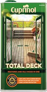 Cuprinol Total Deck Restorer & Oil Clear 5L