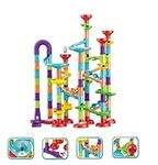 142Pcs Marble Track Set, Reusable F