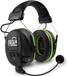 GREEN DEVIL Electronic Bluetooth Hearing Ear Protection Headphones With Boom Microphones 27dB Noise Cancelling Earmuffs