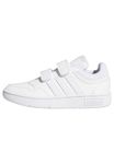 adidas Unisex Hoops Lifestyle Basketball Hook-and-Loop Shoes Gymnastics, Cloud White/Cloud White/Cloud White, 11 UK