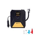 Amazon Basics 12 watts DC Digital Tyre Inflator with with Digital Pressure Gauge,150 Pounds_Per_Square_Inch and Light