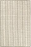 Dash and Albert Pixel Wheat Woven Sisal/Wool Rug, 2 X 3 Feet, Neutral Geometric Pattern