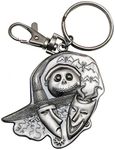 NBX Pewter Key Ring - Lock, Shock & Barrel 2