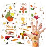 3sscha 144Pcs Fall Religious Doodle