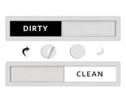 Clean Dirty Dishwasher Magnet, Stainless Steel Dishwasher Clean Dirty Sign Dishwasher Magnet Easy to Read Clean or Dirty Sign for Dishwasher Kitchen Decor