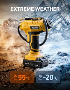 AstroAI Cordless Tyre Inflator – Portable Rechargeable Air Pump