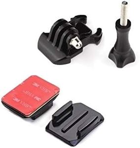 Curved Adhesive with Basic Buckle Mount for GoPro