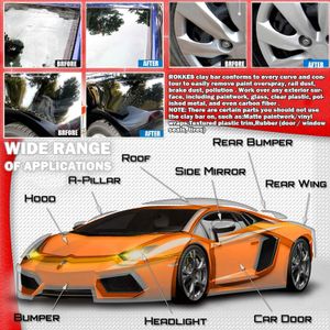ClayBars Premium Car Detailing Clay Kit – 4x100g Mild Grade, Towel Included