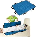 Positioning Pad Draw Sheet Patient Transfer Board Lift Sheet Slide Protective Hospital Bed Mat with Handles for Incontinence, Bariatric, Elderly - Reusable & Washable (48" X 40")