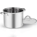 Cook N Home 8 Quart Stainless Steel