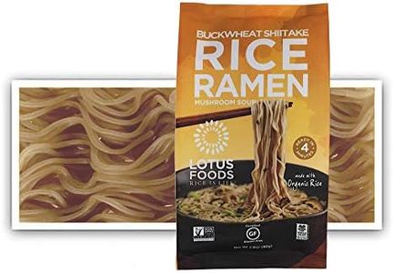 Lotus Foods Gourmet Buckwheat Mushroom Brown Rice Ramen and Mushroom Soup, Gluten-Free, 2.8 Oz (Pack Of 10)
