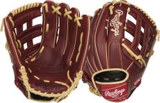 Rawlings Sandlot Series Leather Pro H Web Baseball Glove, Left Handed Throw, 12-3/4"