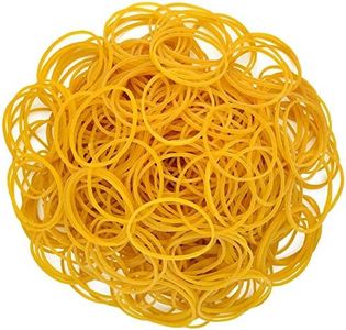 Wobe 1000pcs Rubber Bands, Bank Paper Bills Money Dollars Elastic Stretchable Bands, Sturdy General Purpose Rubber Band