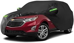 Proadsy 2024 Upgrade 6 Layers Full Car Cover Custom Fit for Chevrolet Chevy Equinox 2018-2024 Windproof All Weather Waterproof Sun Rain UV Dust Snow Protection Outdoor Covers