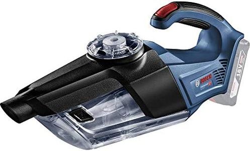 Bosch Professional 18V System Cordless Handheld Vacuum Cleaner GAS 18V-1 (incl. with suction pipe, crevice nozzle, carpet nozzle, 1 litre container volume, without battery/charger)