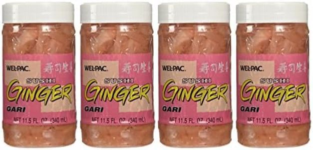 Welpac Sushi Ginger, 11-Ounce Bottle (Pack of 4)