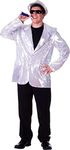 Dress Up America Sequin Jacket for Adults - Mens Sequined Party Blazer - Dance Tuxedo Costume