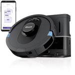 Shark AV2501S AI Robot Vacuum with HEPA Self-Empty Base, Bagless, 30-Day Capacity, LIDAR Navigation, Perfect for Pet Hair, Compatible with Alexa, Wi-Fi Connected, Black