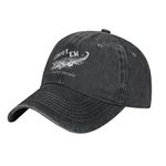 Swamp People Baseball Cap Golf Dad Hat Classic Adjustable Denim Hat Trucker Dad Cap Outdoor Sport Hats Mens Womens, Black, One Size