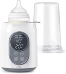 Nuliie Baby Bottle Warmer 10-in-1 with Digital LCD, Timer, Smart Temperature Control and Automatic Shut-Off, Food Warmer&Defrost BPA-Free Warmer for Breastmilk or Formula