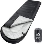 MEREZA Sleeping Bags XL for Mens Large Wide Sleeping Bag for Camping Big and Tall Sleeping Bags for Women Adults Warm with Compression Sack Cold Weather & Warm