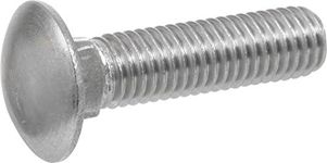 Hillman 832526 Stainless Steel Carriage Bolt, 1/4 x 3-Inch, 25-Pack