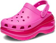 Crocs Unisex-Adult Mega Crush Clogs, Platform Shoes, Juice, 9 Women/7 Men