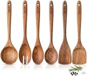 Luxury Teak Wood Utensil Set - Eleg