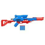 Nerf Alpha Strike Mantis LR-1 Dart Blaster with Targeting Scope and 5 Official Nerf Elite Foam Darts - Easy Load Prime Fire | Ages 8+ | Birthday Gift for Kids