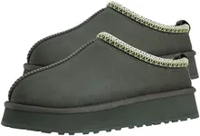 Forfoot Fuzzy Platform Slippers, Wo