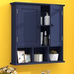 Taohfe Medicine cabinets Blue