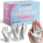 Luna Bean Baby Footprint and Hand C