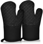 2 Pcs Oven Mitts Heat Resistant for