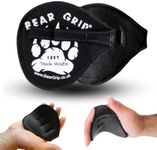 BEAR GRIP® Neoprene Gym Gloves for Men & Women – Hygienic Alternative to Weight Lifting Gloves, Open-Hand Grips for Weight Lifting, CrossFit, Barbell & Dumbbell Workouts(Leather)