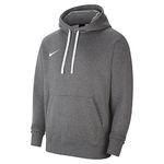 Nike Mens Team Club 20 Sweatshirt, Charcoal Heathr/White/White, 3XL EU