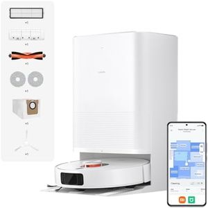 Xiaomi Robot Vacuum X20 Pro – 7000 Pa Saugleistung, duales Moppsystem, 75 Tage Staubbehälterkapazität, 4 Reinigungsmodi und 5200mAh Akku für eine gründliche und smarte Reinigung im Haushalt