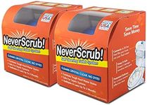 NeverScrub Self Cleaning Toilet - Automatic Toilet Bowl Cleaner Last Up 3 Months Continuous Cleaning - Refillable Toilet Bowl Cleaner for Stains, Rings, and Odor – 2 Pack