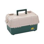 PLANO Hip Roof Tackle Box,Fishing Tackle Organizer, Portable Storage Organizer, Tool box, Small parts, Removable Trays, Fishing, Beading, School or Office Supplies or Crafting Materials