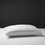 Sobel Westex: Hotel Sobella Soft Side Sleeper Pillow | Hotel and Resort Quality, 300 Thread Count 100% Dobby Cotton | Down Like Fill, Gentle Support, Plush, Queen (1 Pack)