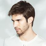 QUEENTAS Short Brown Men Hair Wig for Male Full Head Synthetic Wigs Diwali Role Play