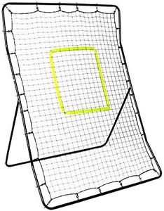 DRM Baseball Softball Rebounder Pitchback Rebound Net- Pitching and Throwing Practice Return Net for Kids and Adults - Pitcher Throwing Practice Trainer