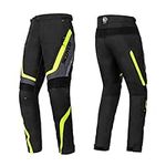 Scoyco Winter Motorcycle Pants for Men Keep Warm Motocross Motorbike Pant Waterproof Riding Overpants with CE Armor Green