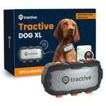 Tractive XL GPS Tracker for Large Dogs - Waterproof, GPS Location & Smart Pet Activity Tracker, Unlimited Range, Works with Any Collar (Adventure Edition)