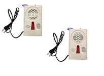 TULSI TRADERS Water Tank Overflow Plastic Alarm Bell with Multiple Voice Sound _ White