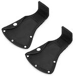 2pcs Axe Head Cover, Hatchet Sheath Axe Holster Double Snap Ax Protective Cover Camping Axe Blade Cover Camp Axe Sheath Fit for 600g Axe Hatchet Protector for Outdoor Hiking